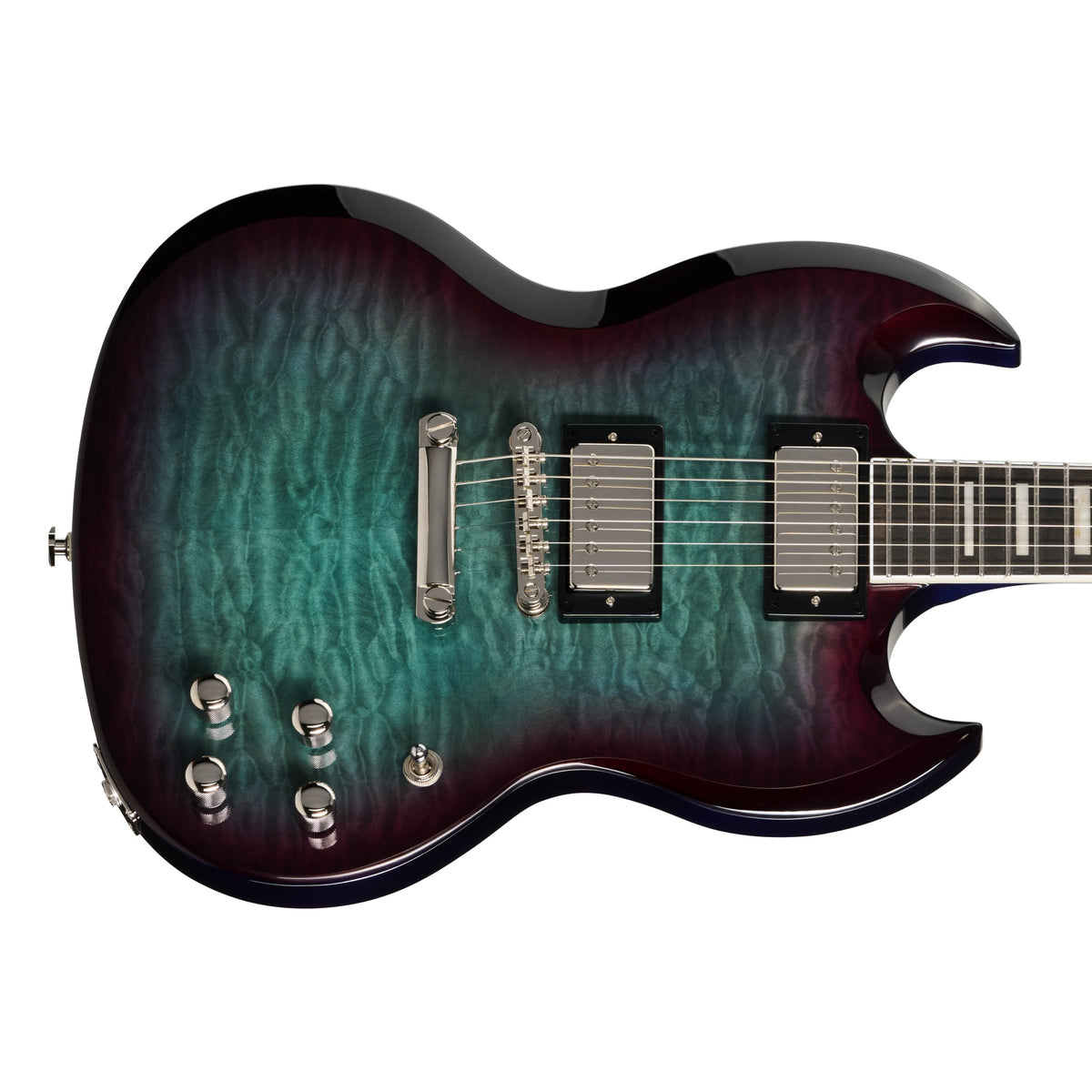 Epiphone - SG Custom Modern Quilt Bluberry Burst