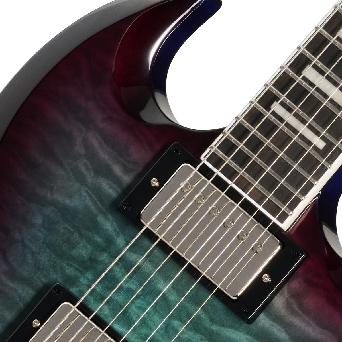 Epiphone - SG Custom Modern Quilt Bluberry Burst