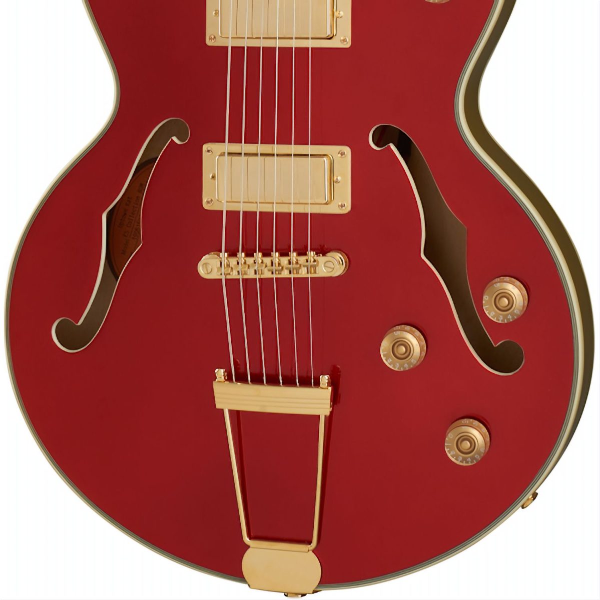 Epiphone Uptown Kat ES - Ruby Red-front2