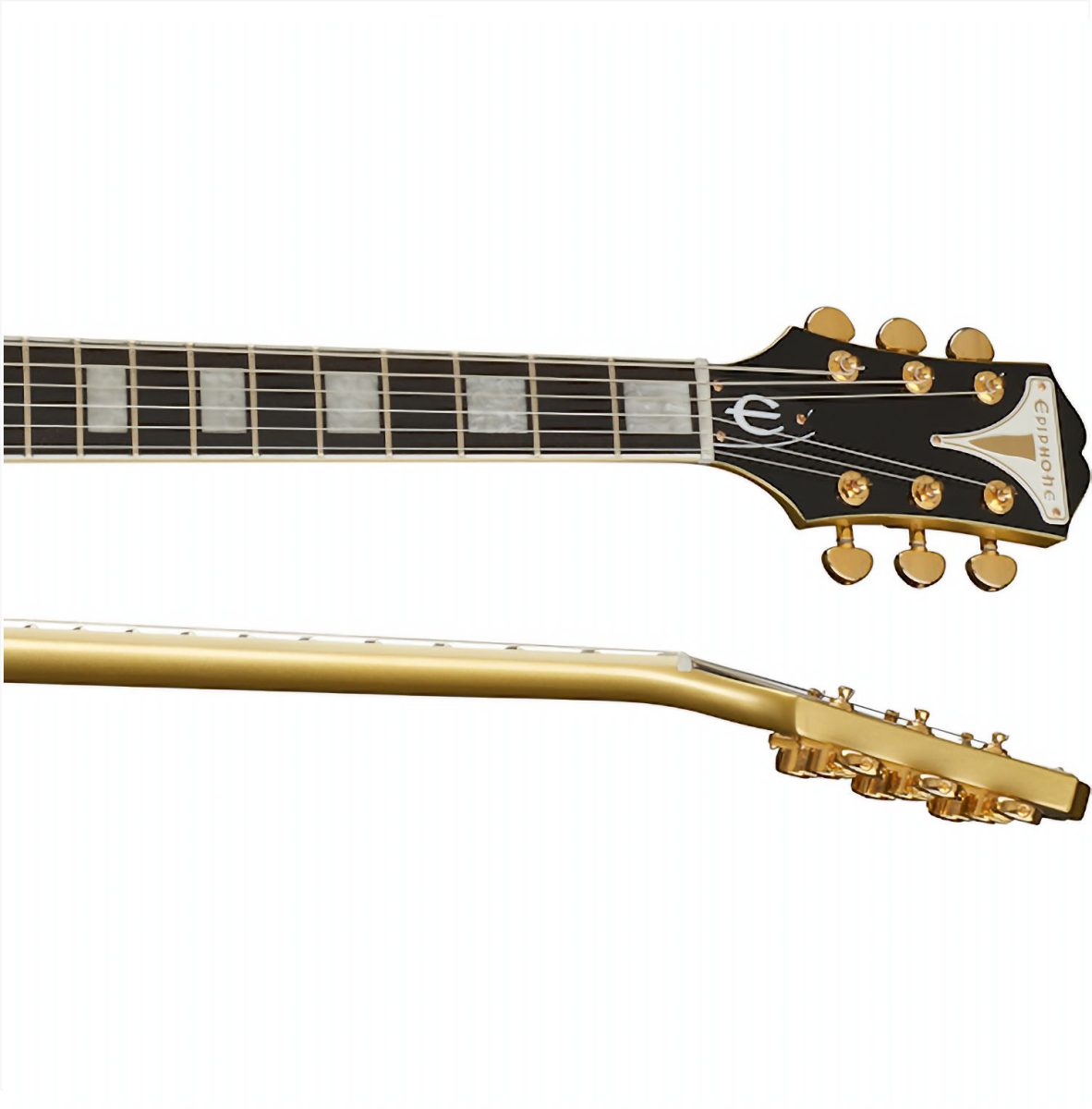 Epiphone Uptown Kat ES - Ruby Red - neck