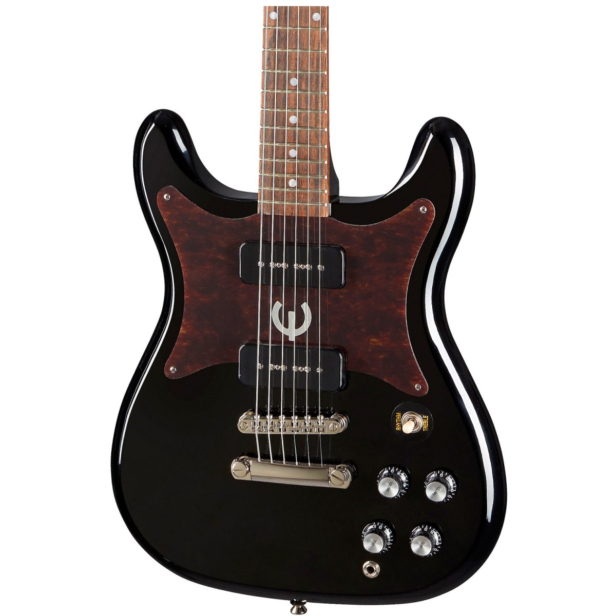 Epiphone Wilshire P-90 - Ebony - EOWLEBNH-front2