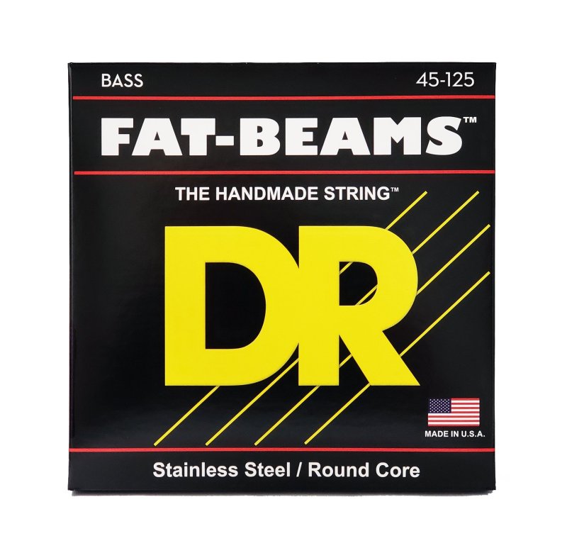 DR - Fat-beams 5-String Bass Strings, Medium (45-125) #FB5-45