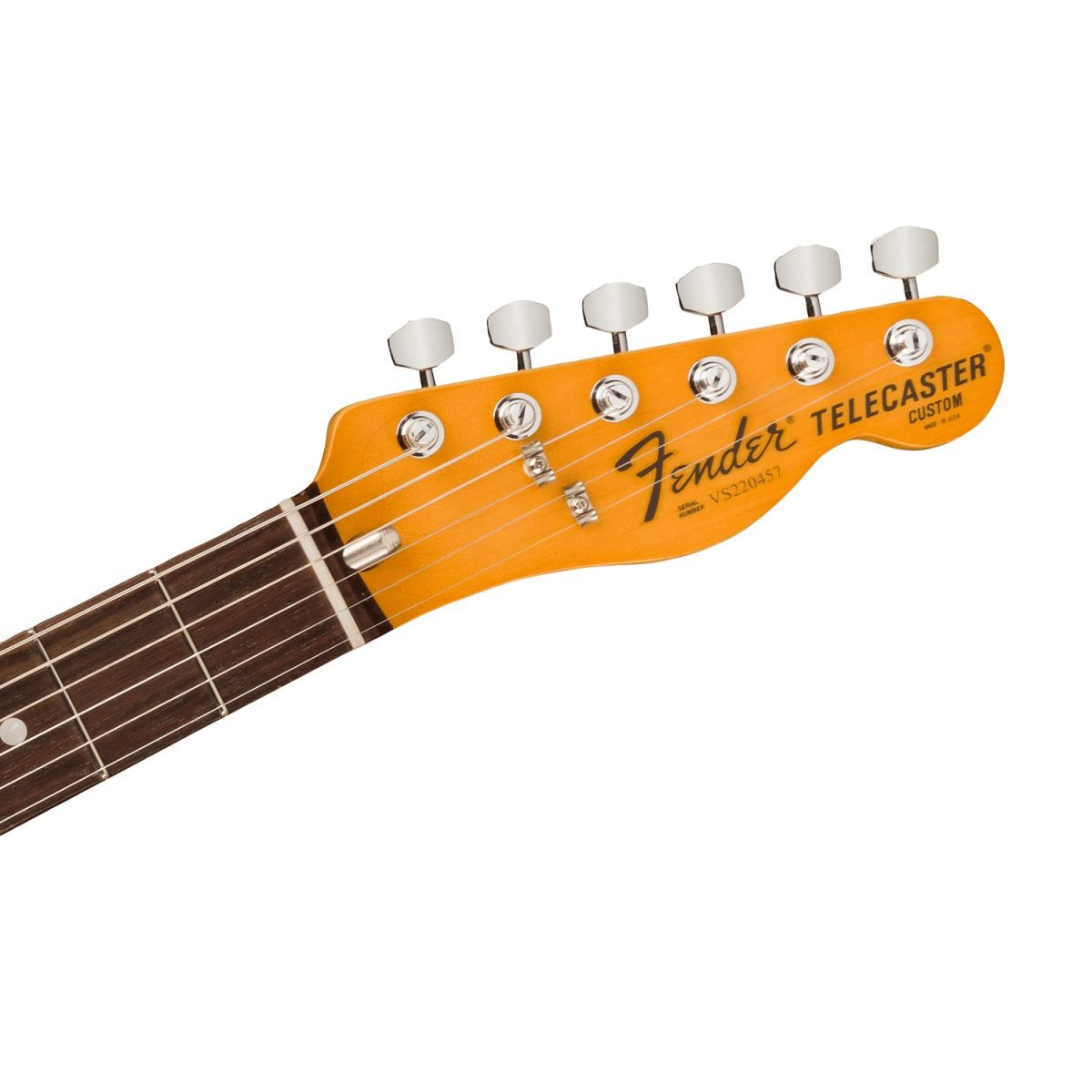 Fender - American Vintage II 1977 Telecaster® Custom - Olympic White - 0110440805-HEADSTOCK