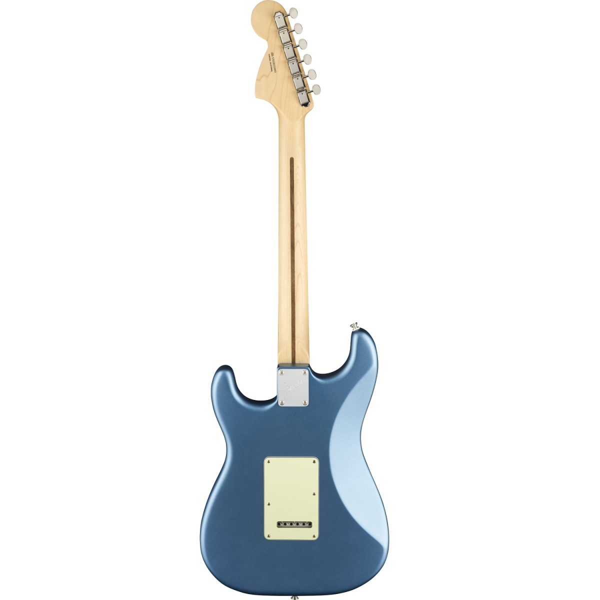 Fender American Performer Stratocaster®, Maple Fingerboard, Satin Lake Placid Blue - 0114912302 back
