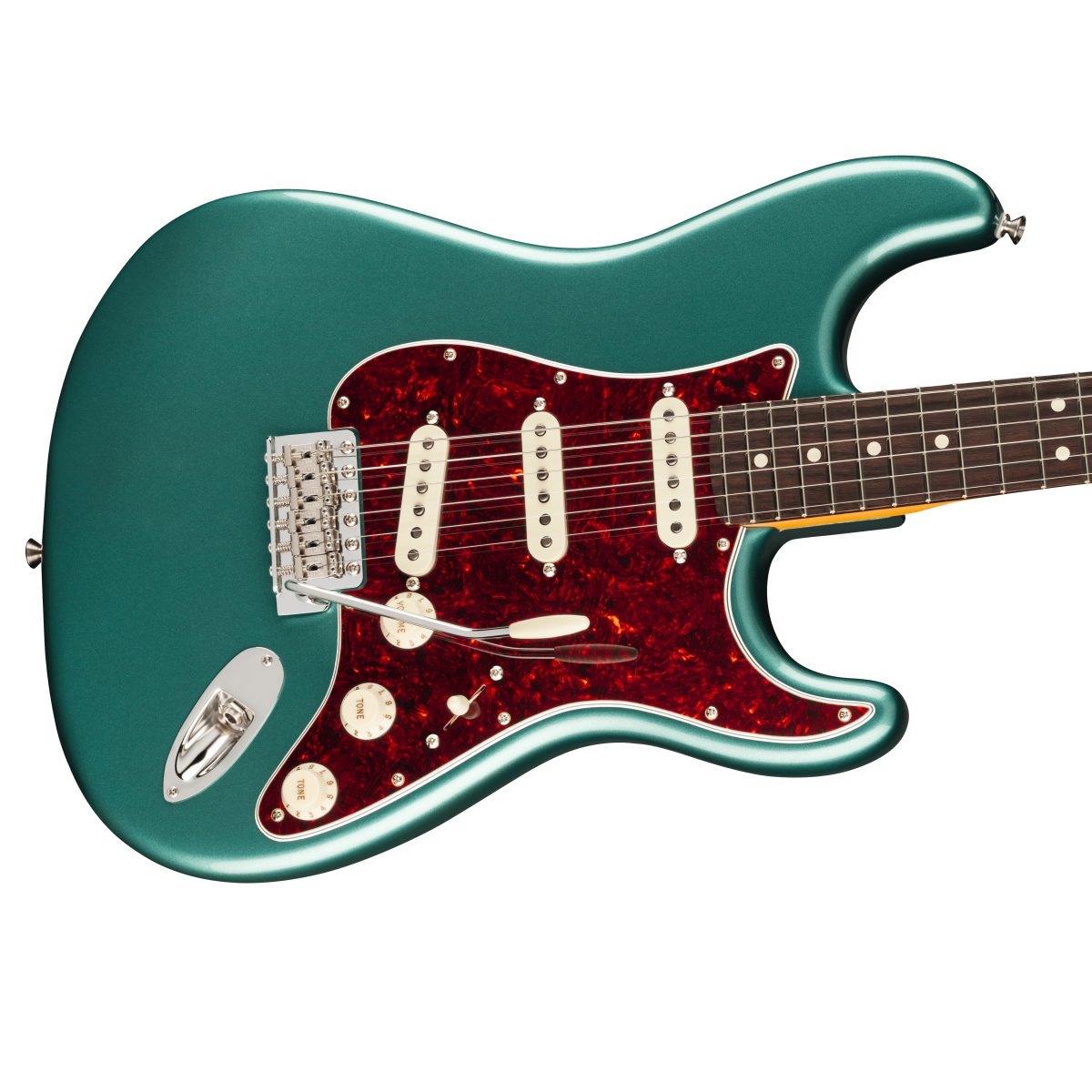 Fender - American Professional Classic Stratocaster - Faded Sherwood Green Metallic #0114940374 — 3