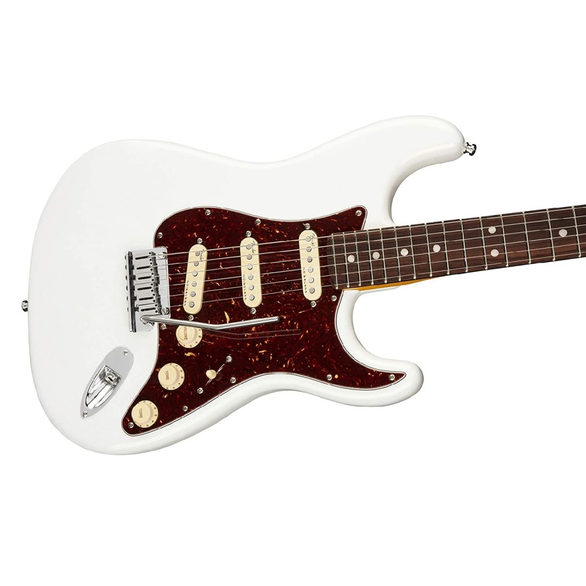 Fender - American Ultra Stratocaster, Rosewood Fingerboard - Arctic Pearl Body