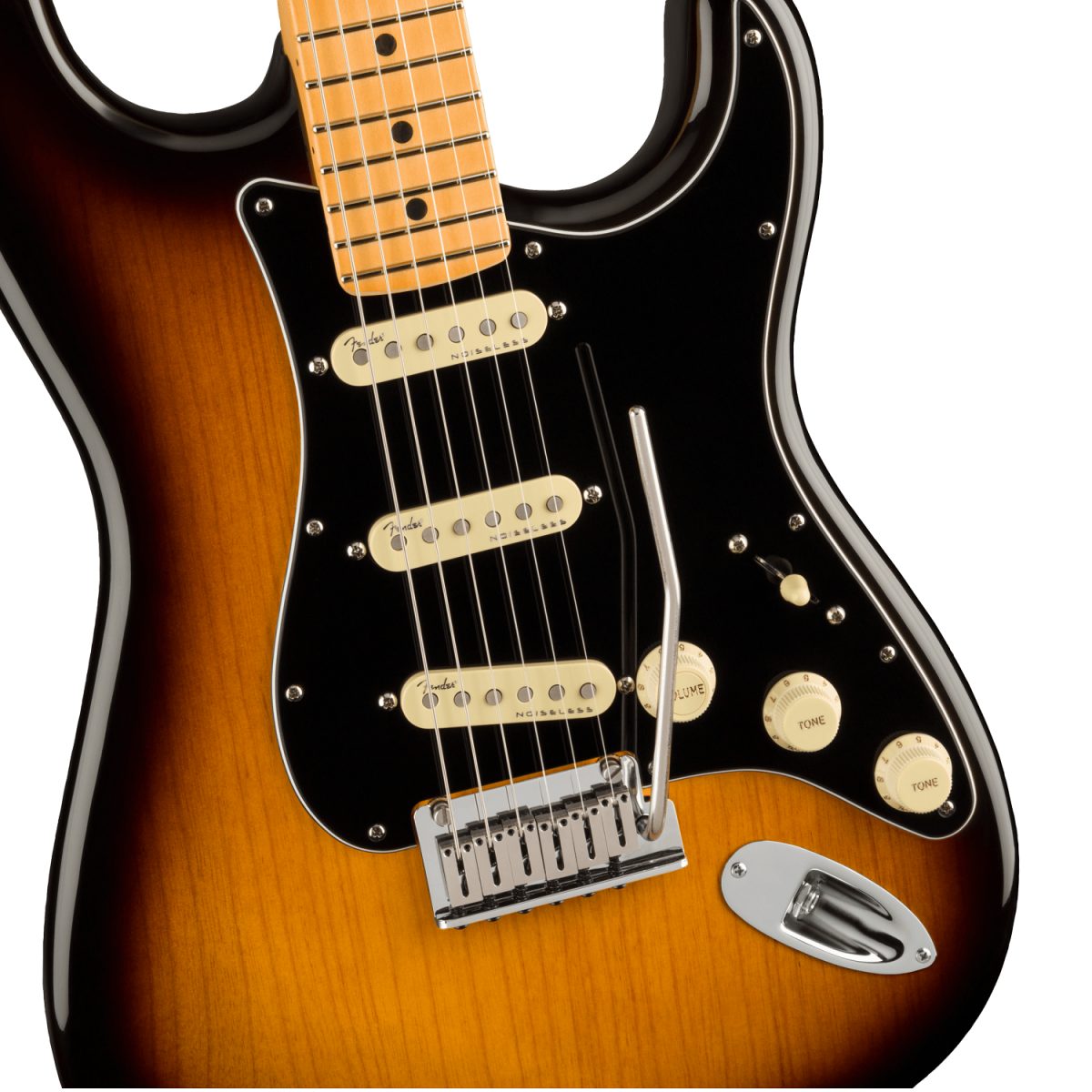 Fender - American Ultra Luxe Stratocaster 2-Color Sunburst - 0118062703 body