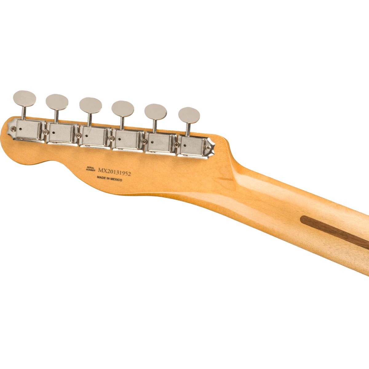 Fender J Isbell Tele Rw 3C Choc Brst - Electric Guitars - 0140320364 back head
