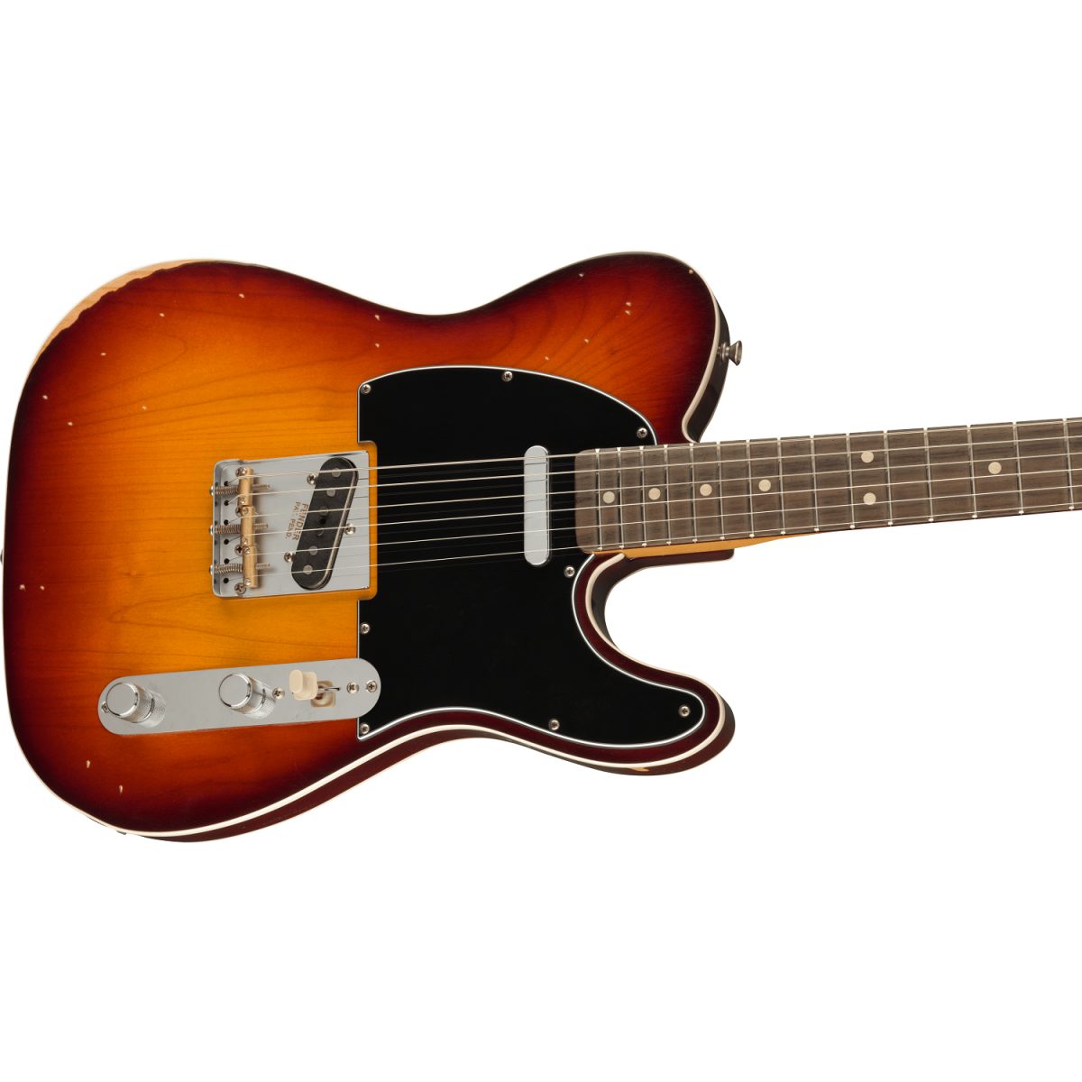 Fender J Isbell Tele Rw 3C Choc Brst - Electric Guitars - 0140320364 body down