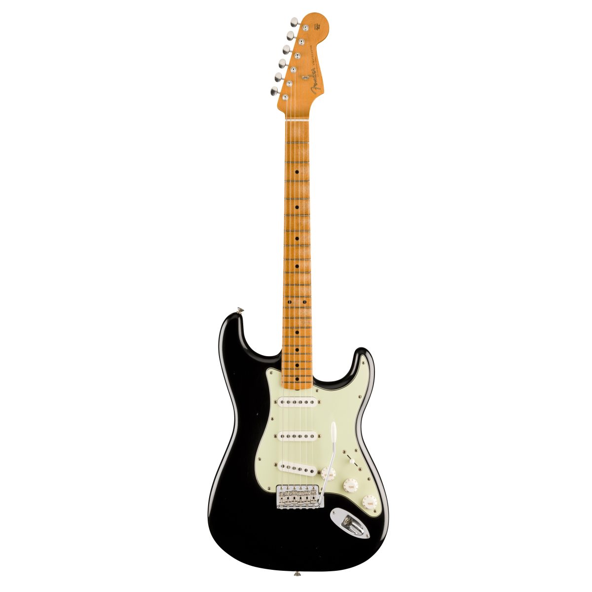 Fender - Limited Vintera II Road Worn '60s Stratocaster - Black #0148082306
