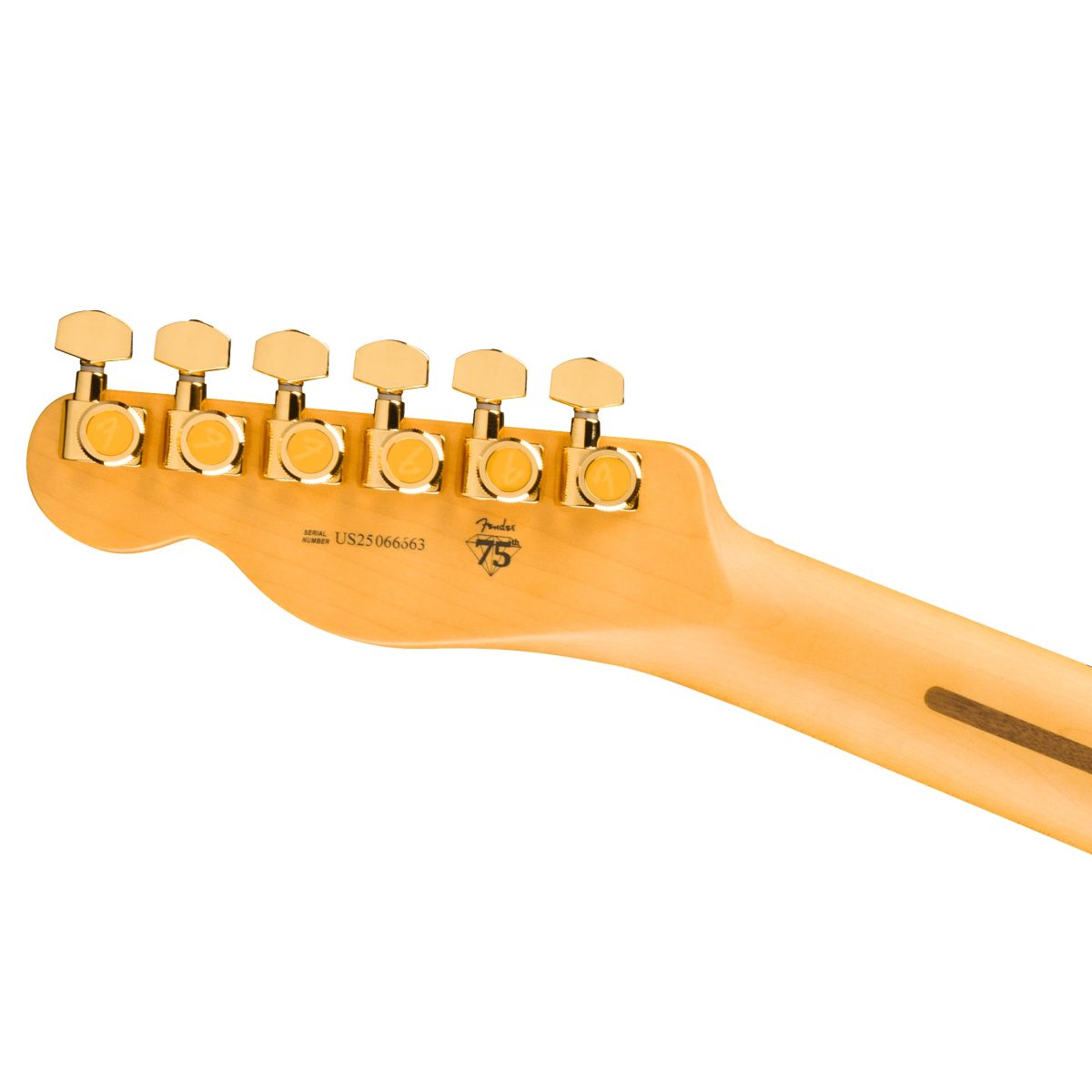 Fender - 75th Anniversary American Professional Custom Telecaster - 2-Color Sunburst #0171022703 — 5
