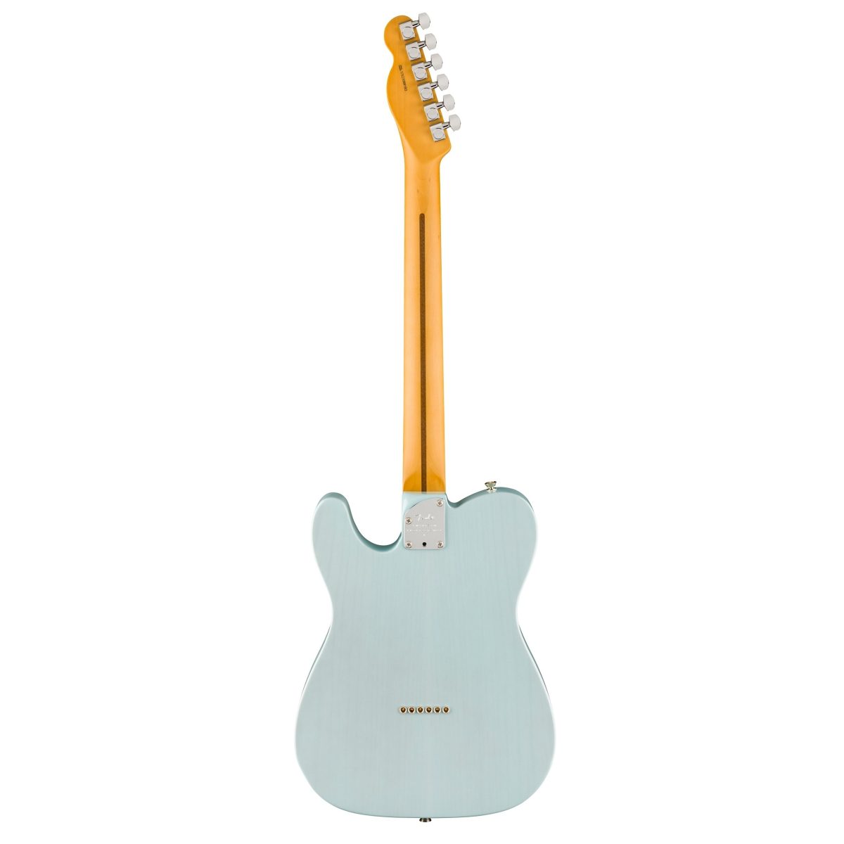 Fender - Limited Edition American Professional II Telecaster Thinline - Transparent Daphne Blue #0171022726