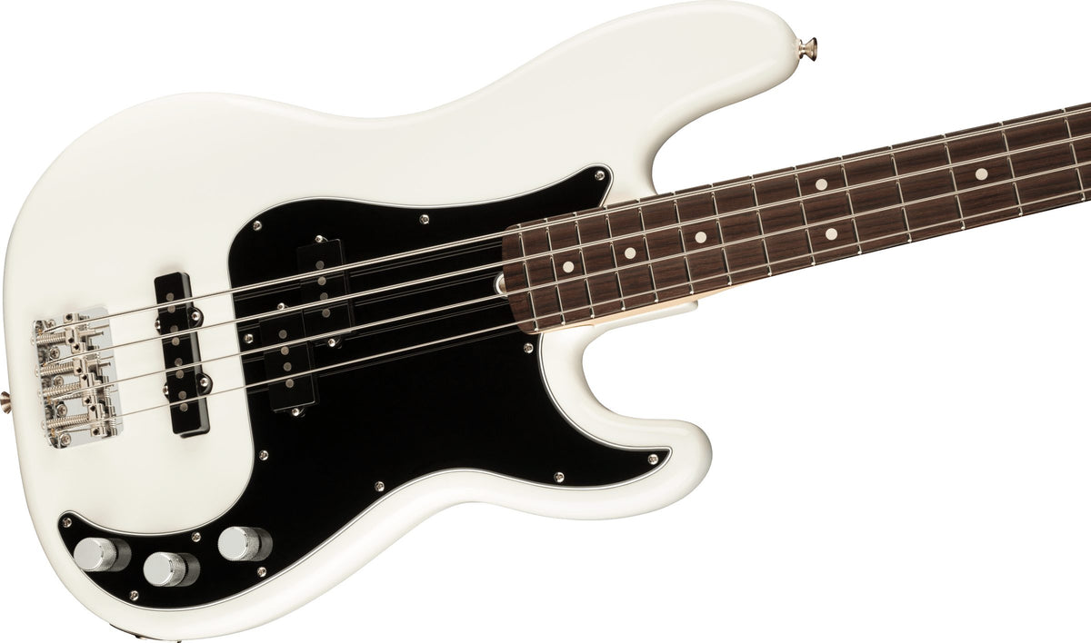 Fender American Performer Precision Bass® RW Arctic White body