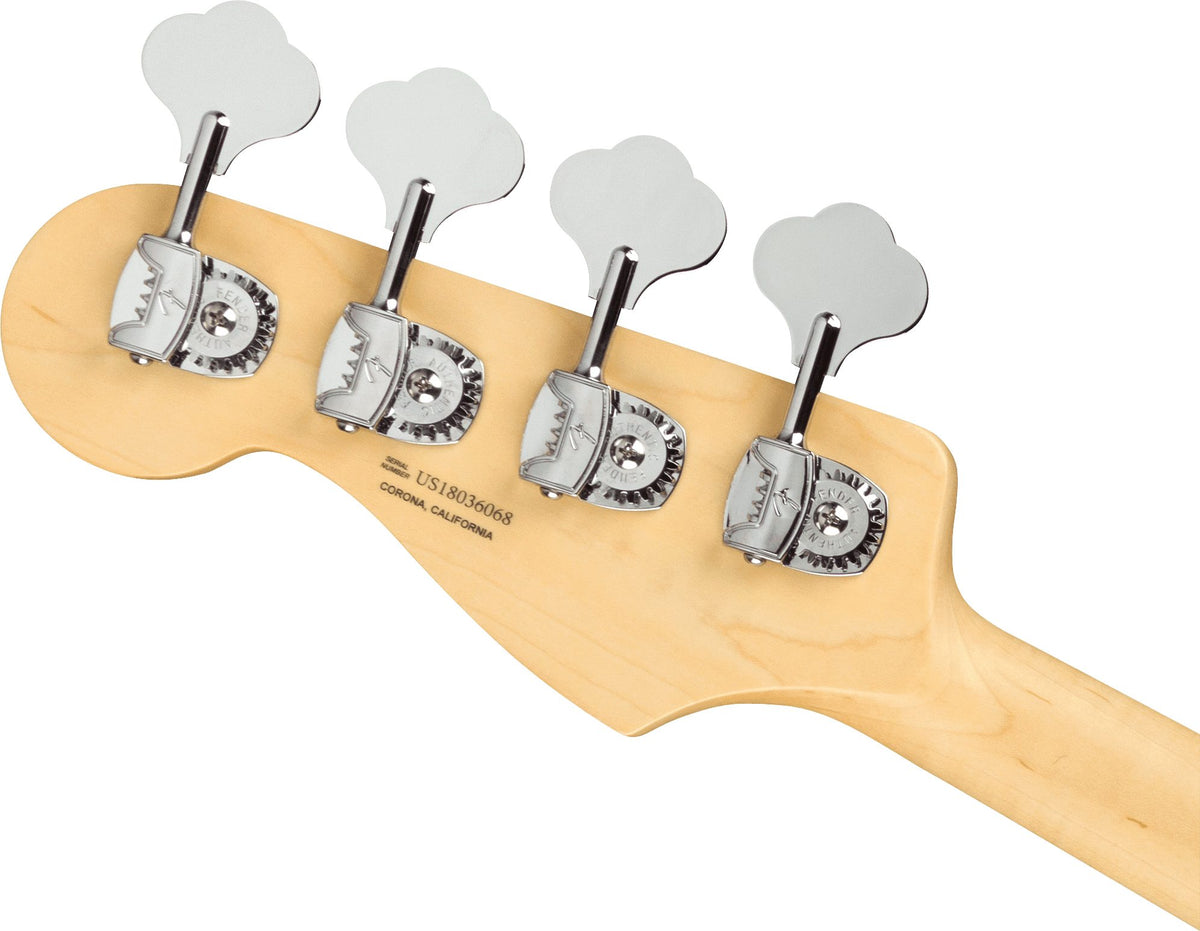 Fender American Performer Jazz Bass® Satin Surf Green back head