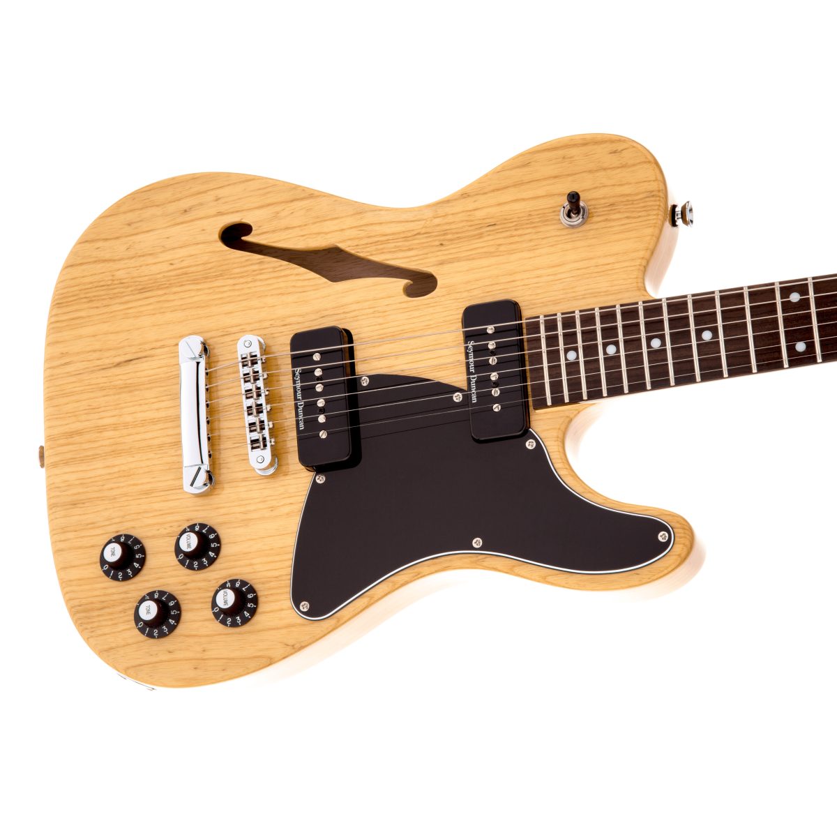 Fender - Jim Adkins JA-90 Telecaster Thinline - Natural #0262354521 — 3
