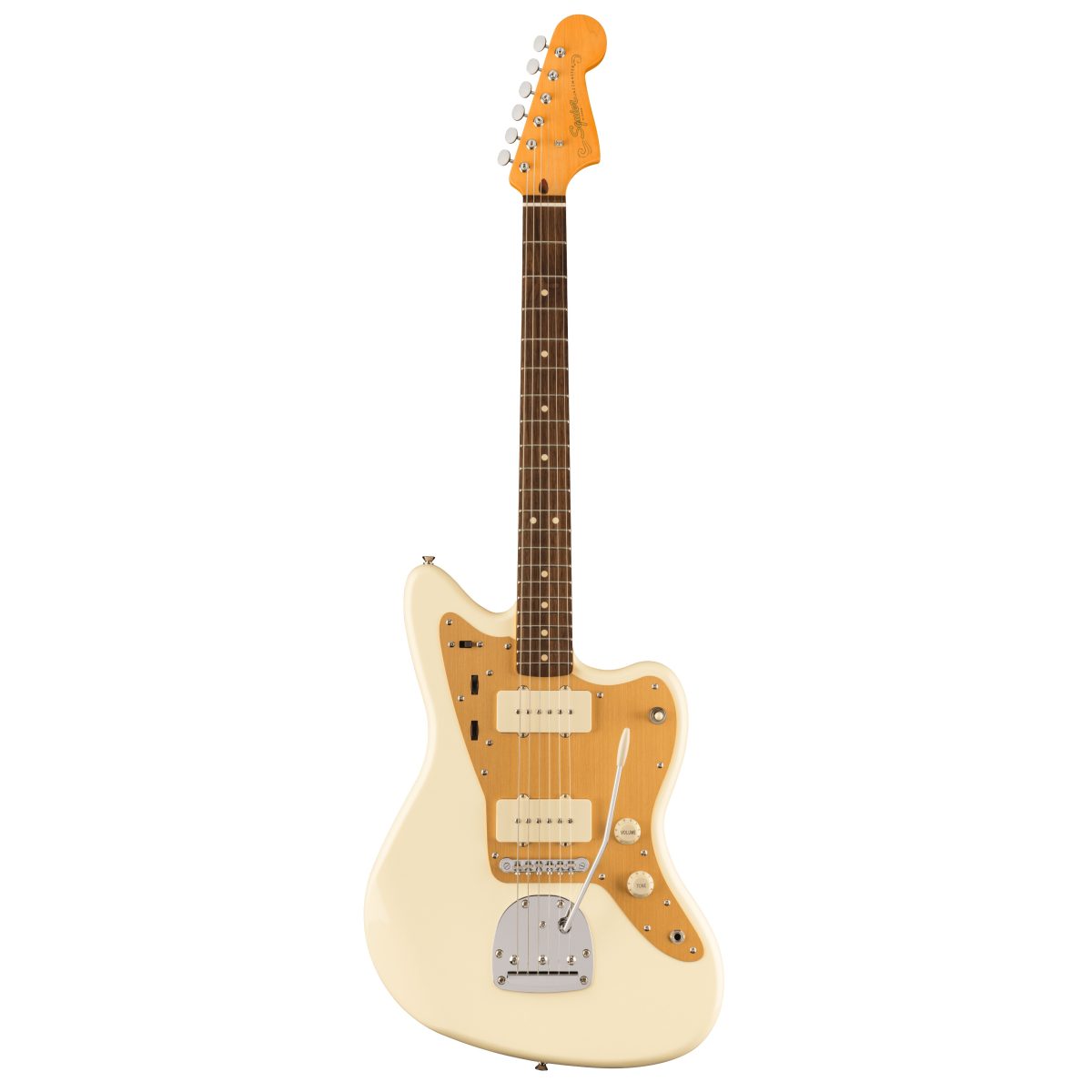 Squier - J Mascis Jazzmaster - Vintage White #0371060541 — 1