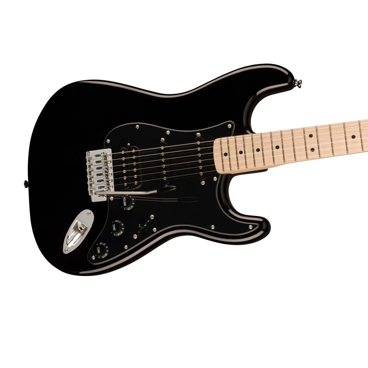 Squier - Sonic Stratocaster HSS - Black #0373203506
