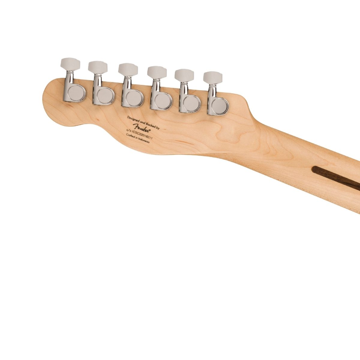 Squier - Sonic Telecaster - Butterscotch Blonde - 0373453550 Head Back
