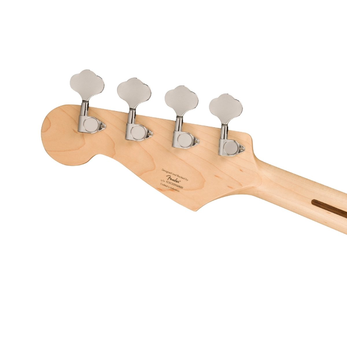 Squier - Sonic Bronco Bass - Black - 0373800506 Head Back