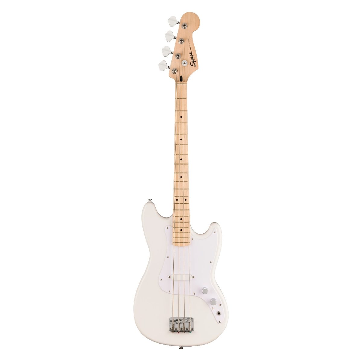 Squier - Sonic Bronco Bass - Arctic White - 0373802580