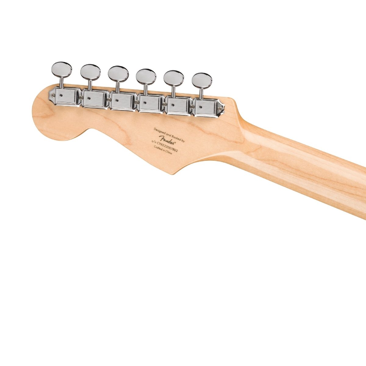 Squier - Paranormal Custom Nashville Stratocaster - Chocolate 2-Color Sunburst - 0377042516 Head Back