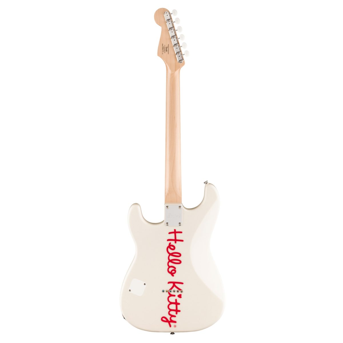 Squier - Hello Kitty White Stratocaster #0379102980