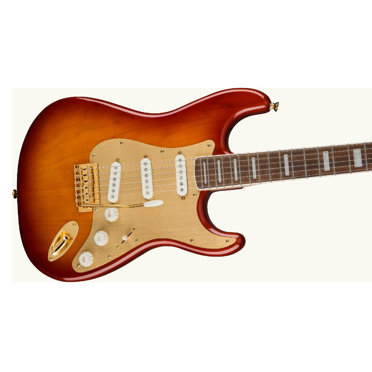 Squier - 40th Anniversary Stratocaster®, Gold Edition - Sienna Sunburst - 0379410547 Body