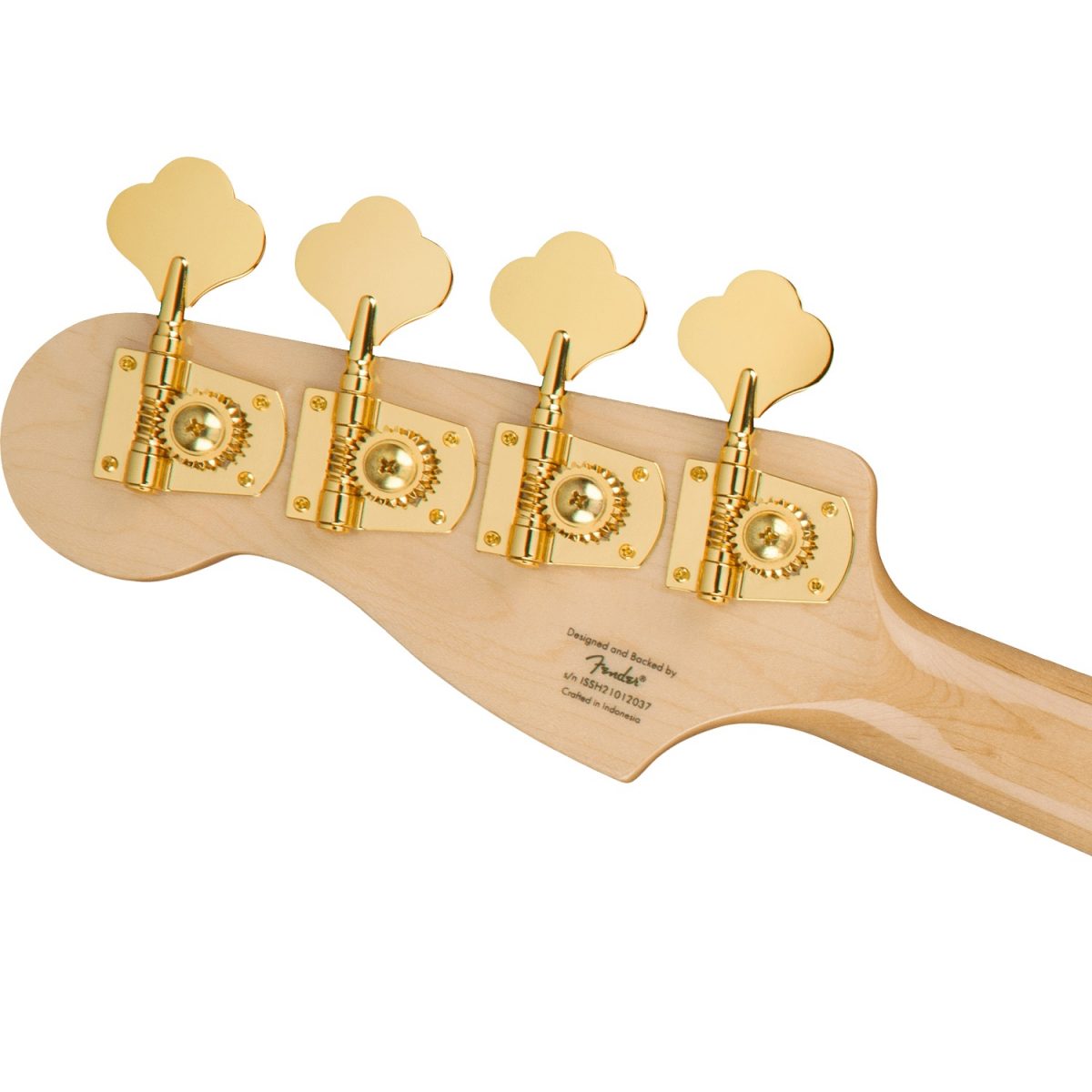 Squier - 40th Anniversary Precision Bass® Gold Edition Lake Placid Blue - 0379430502 back head