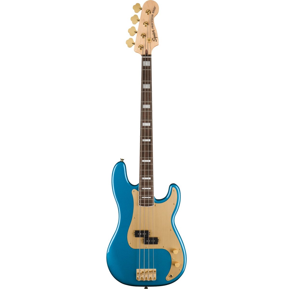 Squier - 40th Anniversary Precision Bass® Gold Edition Lake Placid Blue - 0379430502