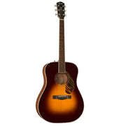 Fender - PD-220E Dreadnought, Ovangkol Fingerboard - 3 Tone Vintage Sunburst