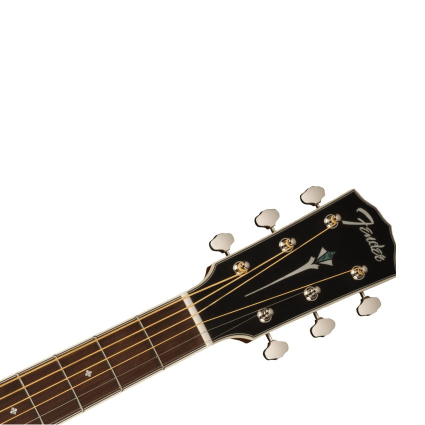 Fender - PS-220E Parlor All Mahogany - Aged Cognac Burst #0970320337