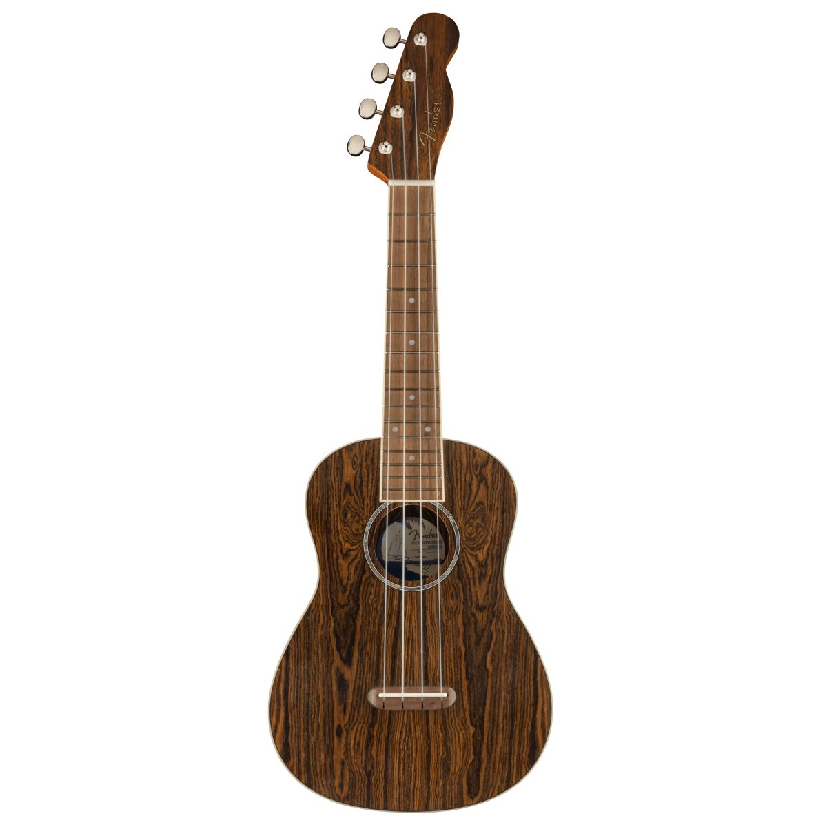 Fender - Zuma Exotic Concert Ukulele - Natural Bocote #0970450592