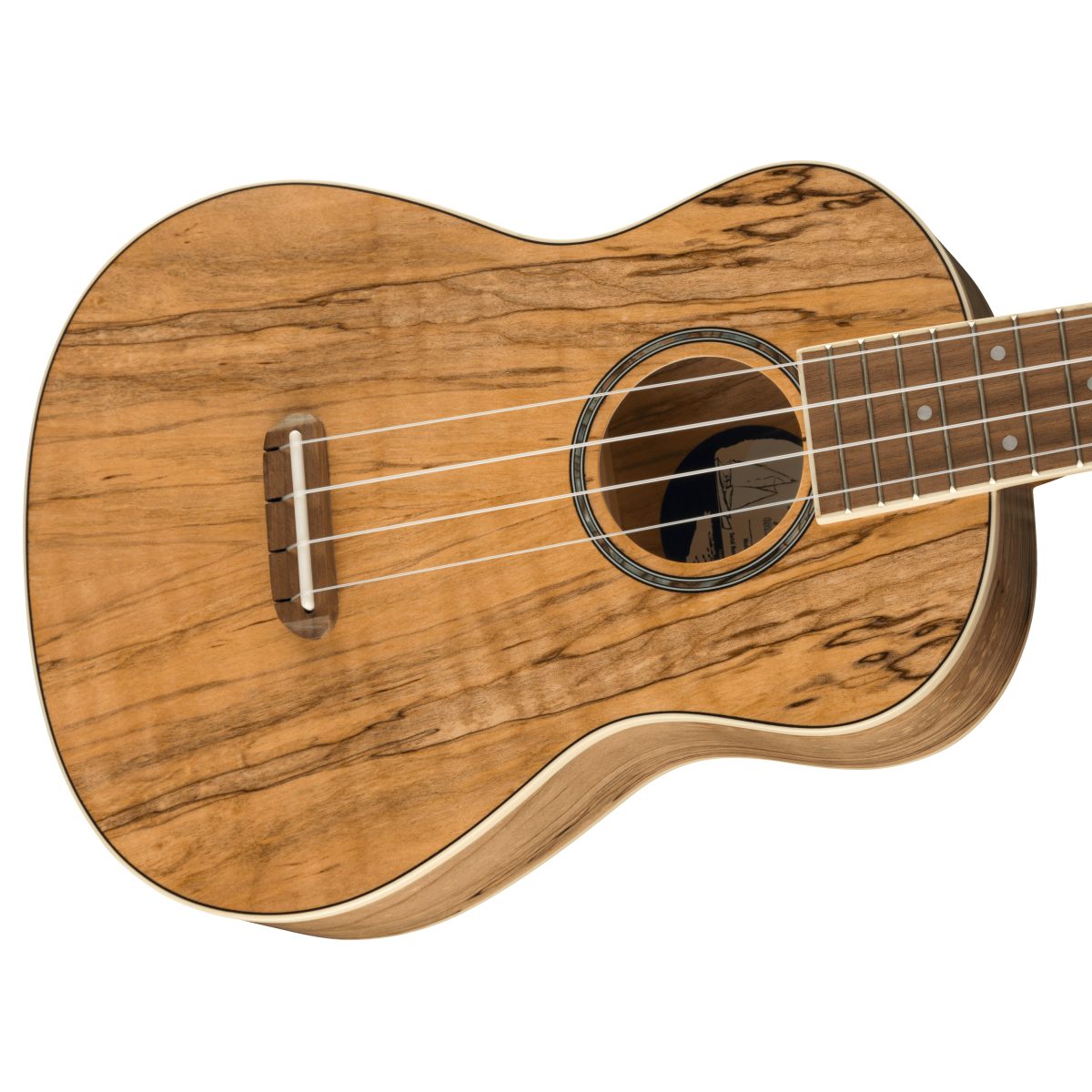 Fender - Zuma Exotic Concert Ukulele - Natural Spalted Maple #0970450594