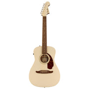 Fender - Malibu Player Acoustic-Electric Parlor - Olympic White #0970722505 — 1