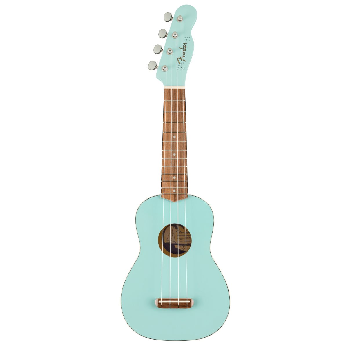 Fender - Venice Soprano Ukulele - Daphne Blue #0971610504