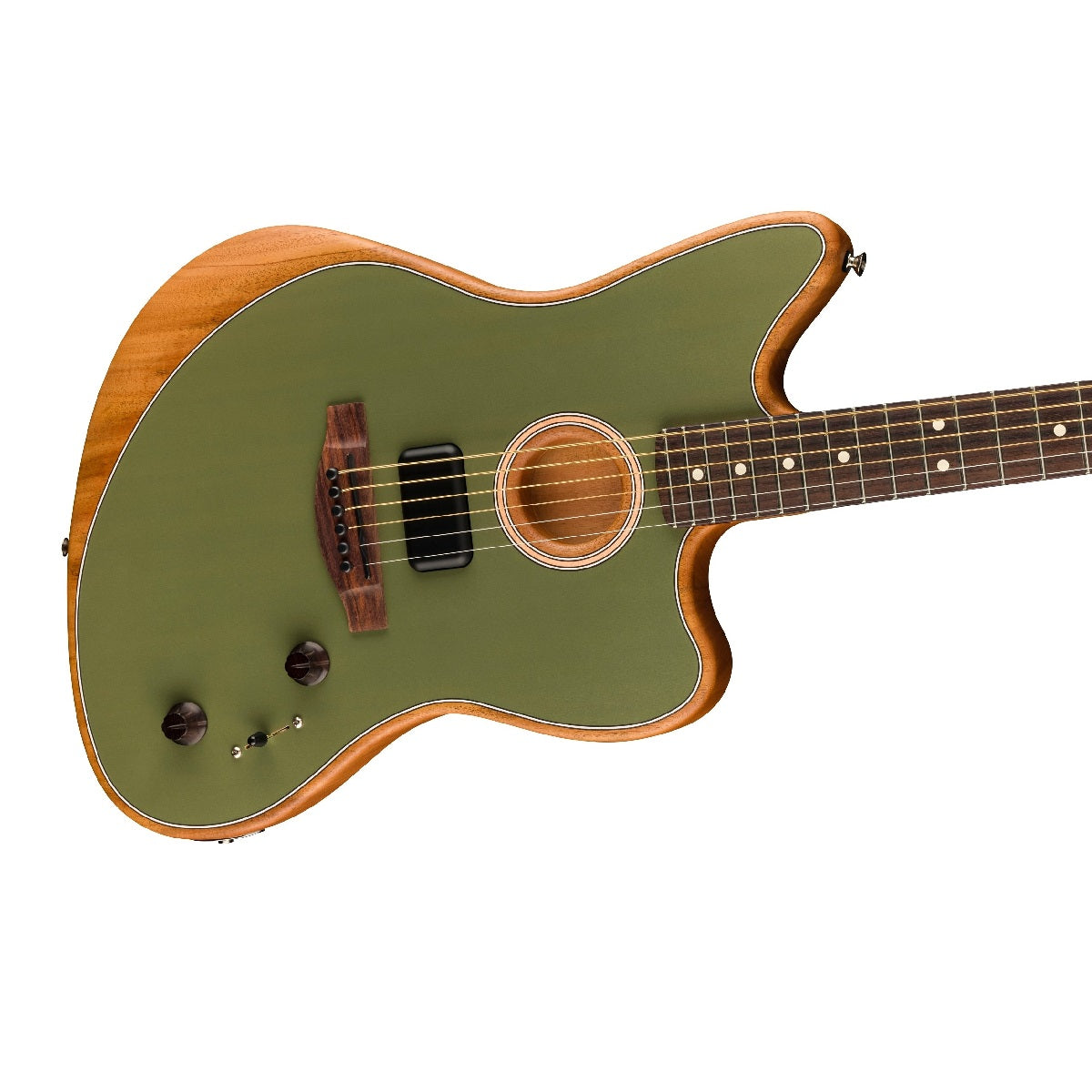 Fender - Acoustasonic Player Jazzmaster Antique Olive - 0972233176 Body