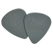 Fender - 12-Pack .88 mm Nylon Pick - Dark Gray #0986351850