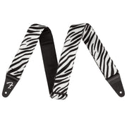 Fender - Wild Animal Print Strap - Zebra #0990601051