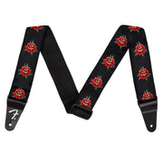 Fender - 2" Red Rose Strap #0990638015