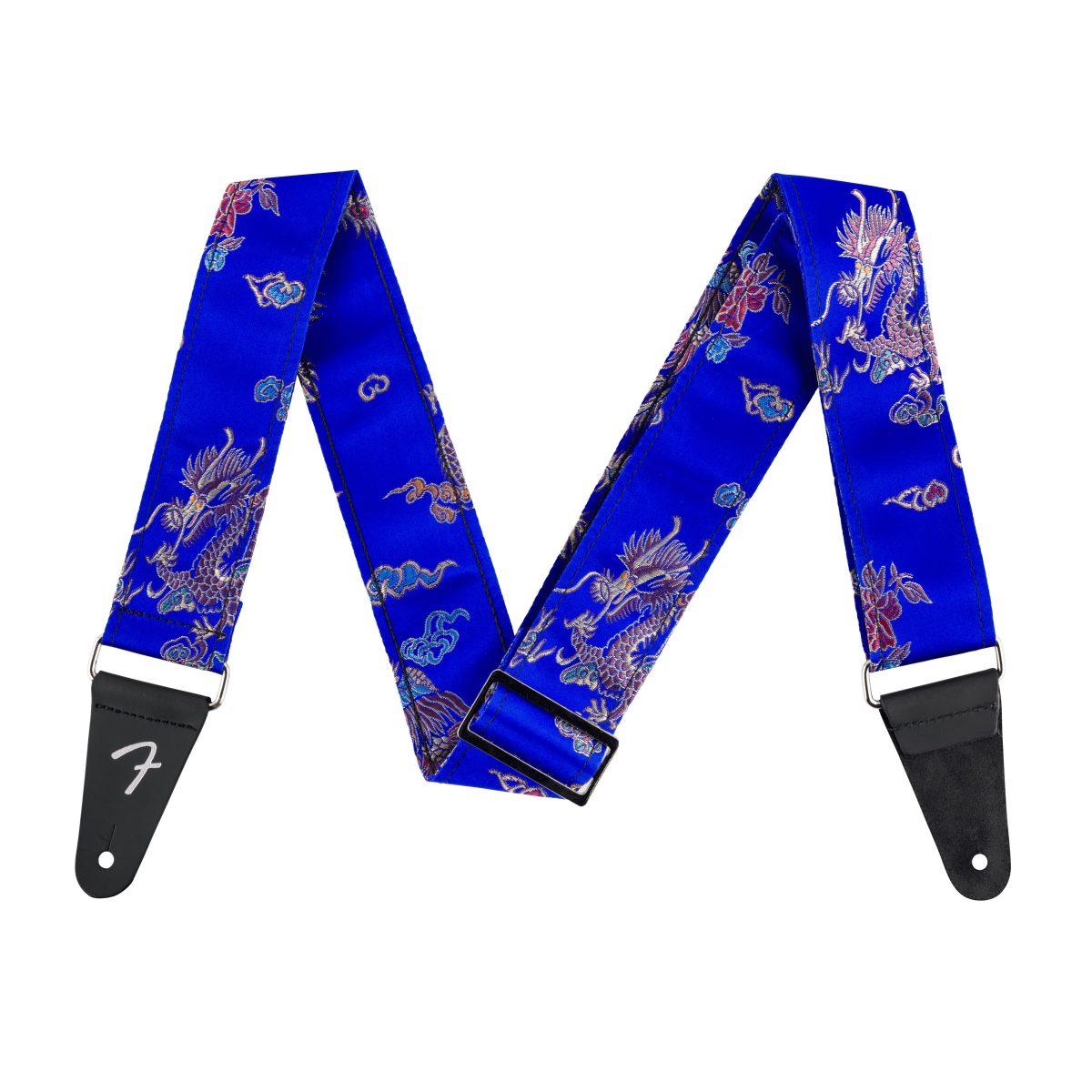 Fender - Royal Blue Satin Dragon Strap #0990638052 — 1