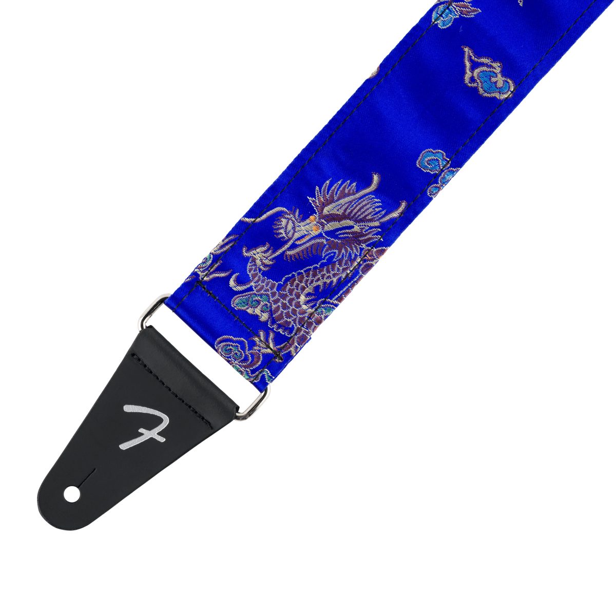 Fender - Royal Blue Satin Dragon Strap #0990638052 — 2