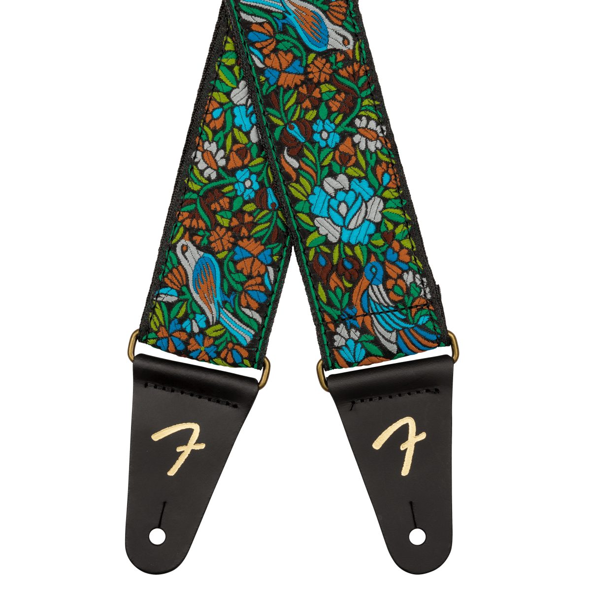 Fender - Green Mosaic Jacquard Strap #0990638098