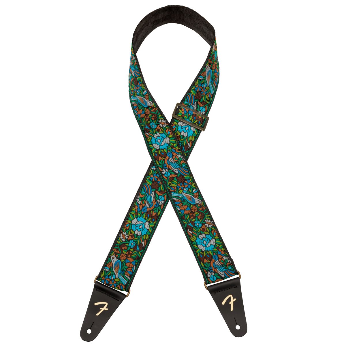 Fender - Green Mosaic Jacquard Strap #0990638098