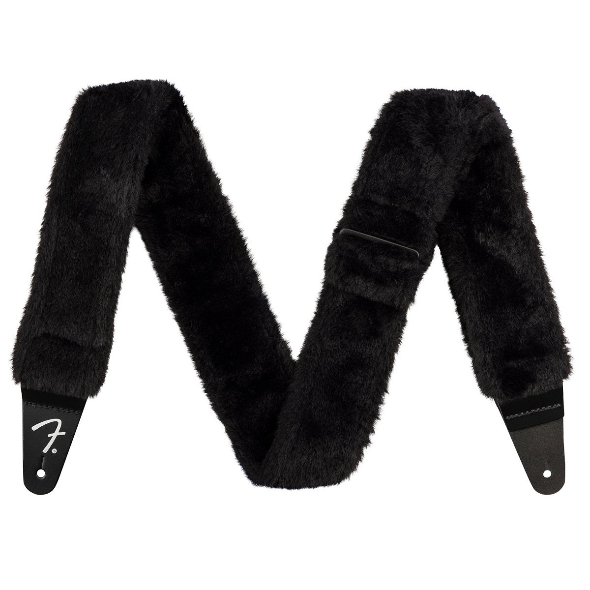 Fender - Black Poodle Plush Strap - 0990642010