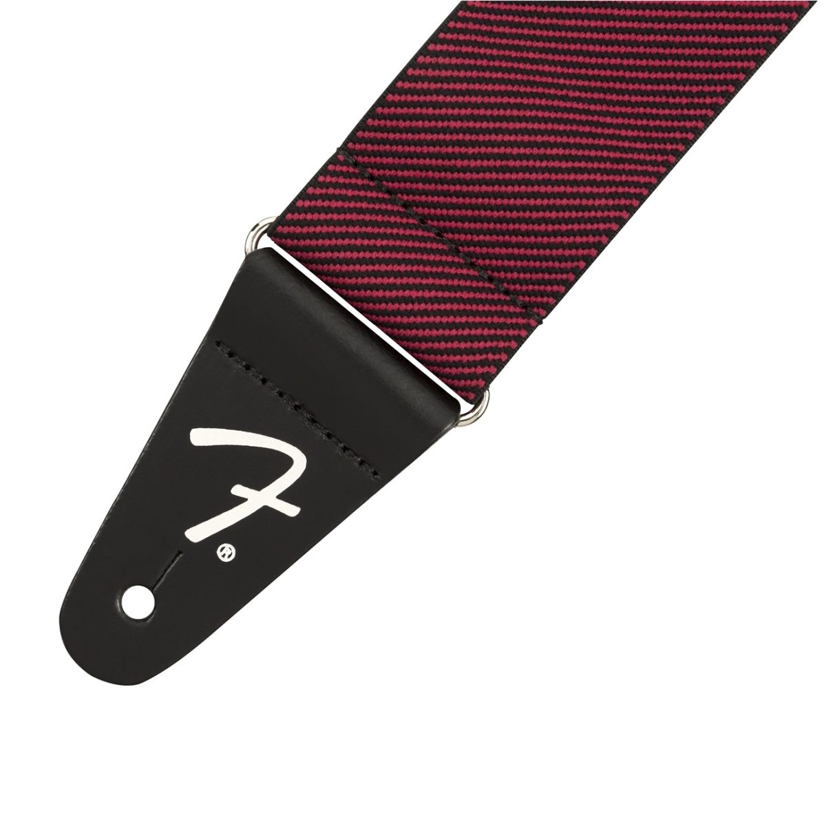 Fender - Red WeighLess Tweed Strap #0990685002