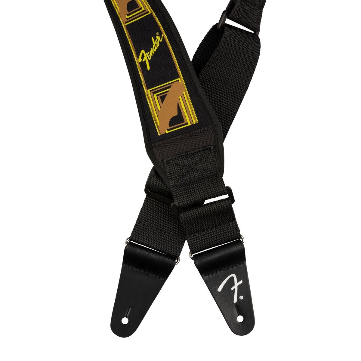 Fender - 2.5" Multi-Color Swell Neoprene Logo Strap