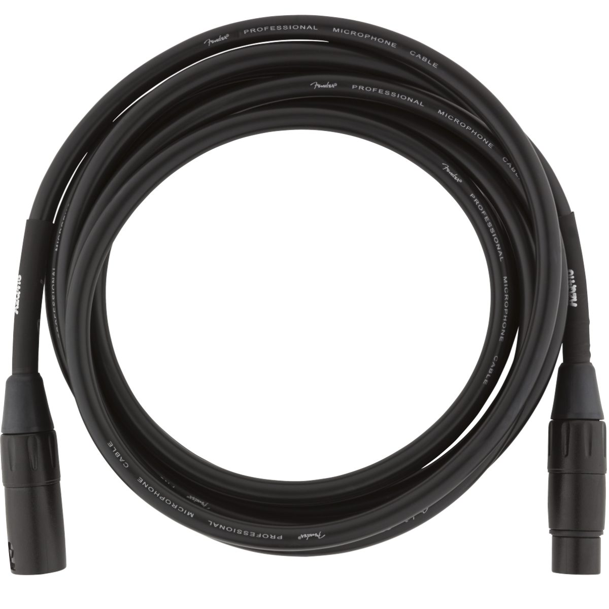 Fender - Professional Series Microphone Cable, 10', Black - 0990820022