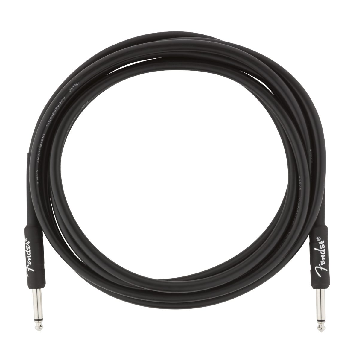 Fender - Professional Series Instrument Cable, Straight/Straight 10' Black - 0990820024
