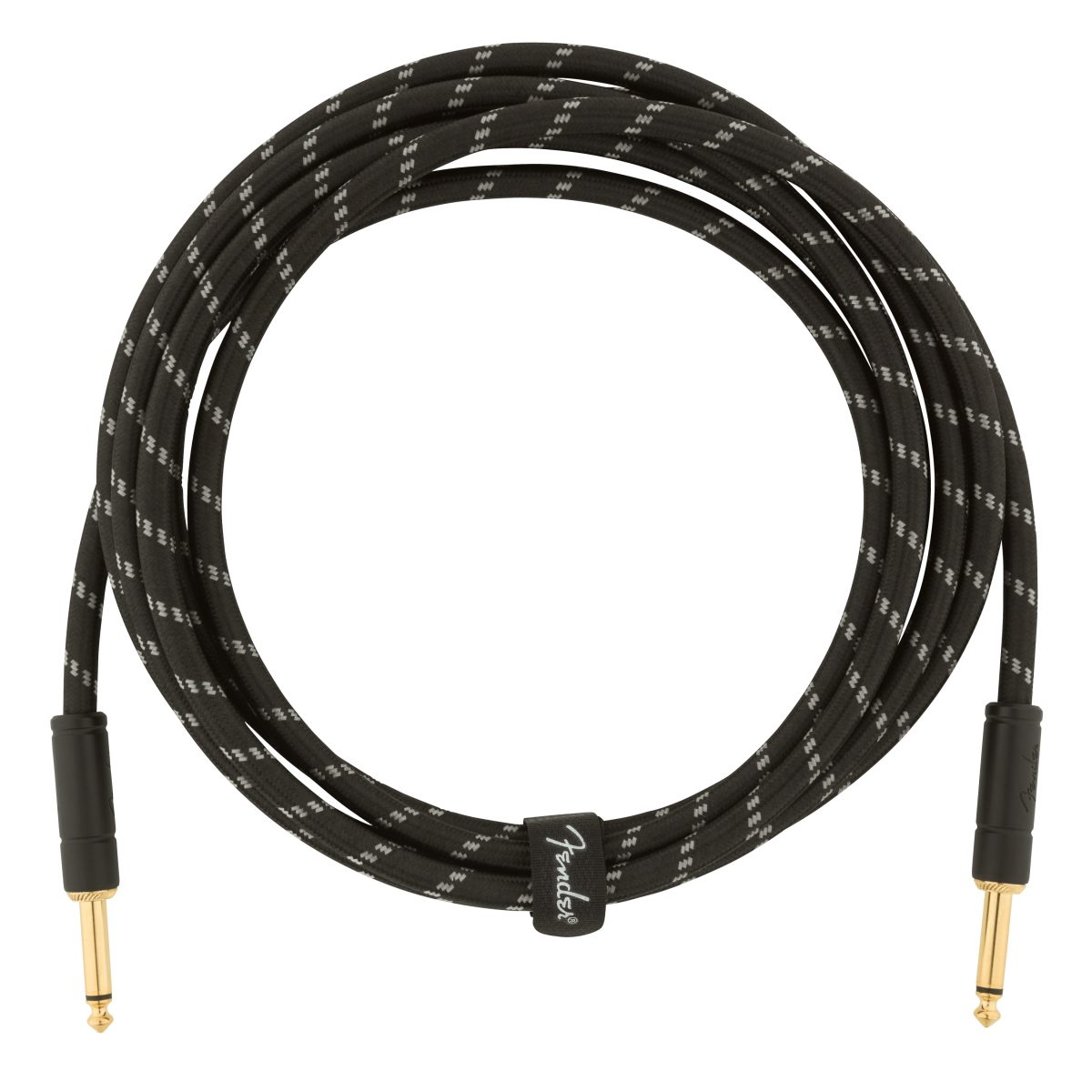 Fender - 10' Black Tweed Deluxe Instrument Cable #0990820092 — 1
