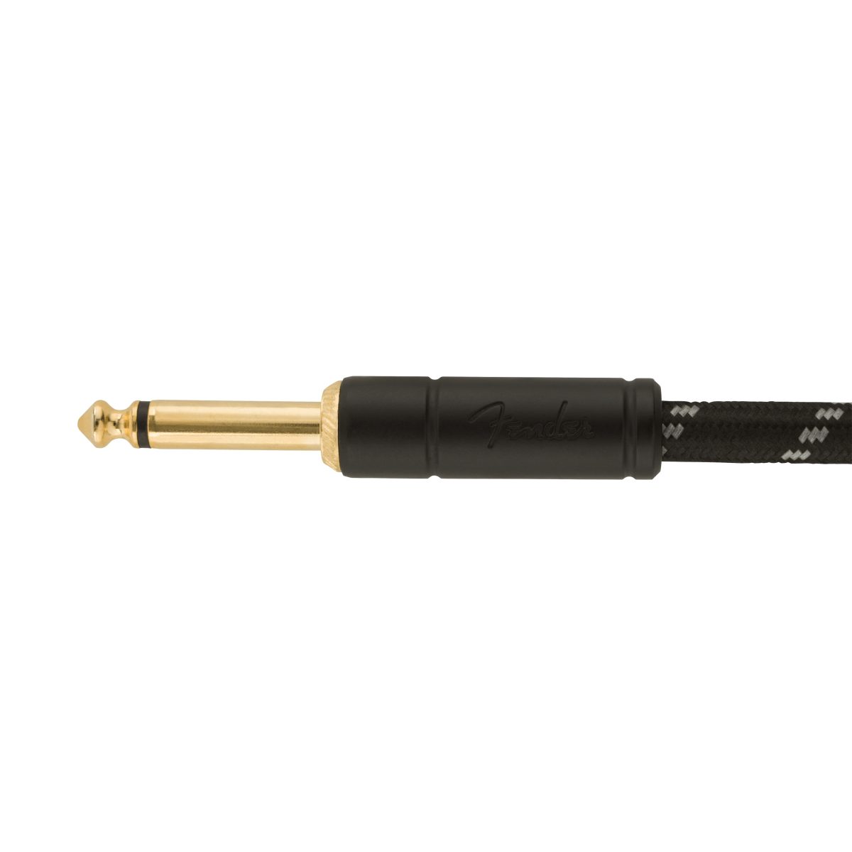 Fender - 10' Black Tweed Deluxe Instrument Cable #0990820092 — 2